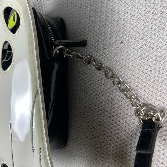 Betsey Johnson Ghost Cat Crossbody Bag Purse Glow‎ In The Dark Goth Alt Emo - Picture 4 of 14